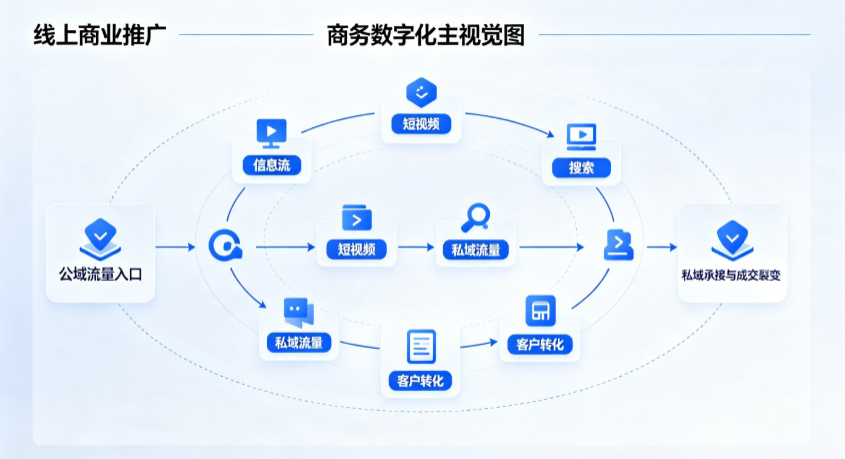 旬阳县线上商业推广怎么做？全域流量闭环搭建与低成本转化实战指南